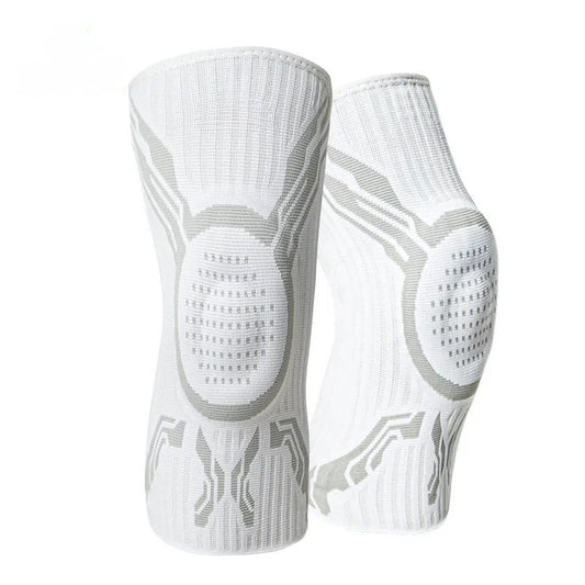 Sport Kniebandage mit Drehverschluss & Federstützen – Atmungsaktive Kniebandage für Basketball, Running & Fitness, Verstellbare Kompression